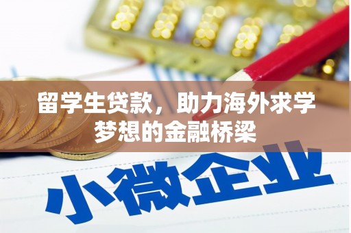 柳城留学生贷款，助力海外求学梦想的金融桥梁