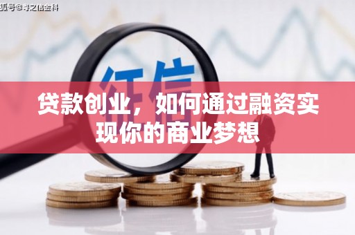 柳城贷款创业，如何通过融资实现你的商业梦想