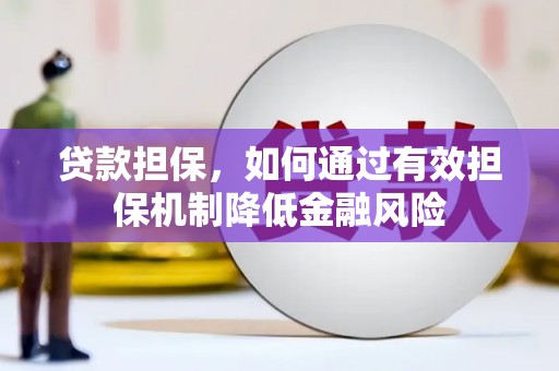 柳城贷款担保，如何通过有效担保机制降低金融风险
