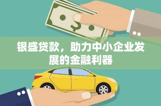 柳城银盛贷款，助力中小企业发展的金融利器