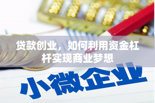 柳城贷款创业，如何利用资金杠杆实现商业梦想