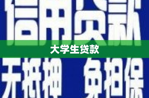 柳城大学生贷款