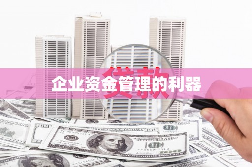 柳城企业资金管理的利器